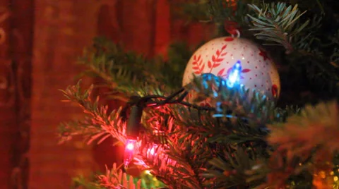 Christmas Decorations Stock Footage 33806026