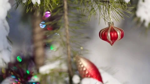 Christmas decorations. Video stock 69847976