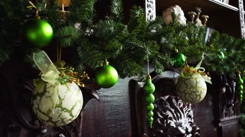 Christmas decorations Stock Footage 70095001