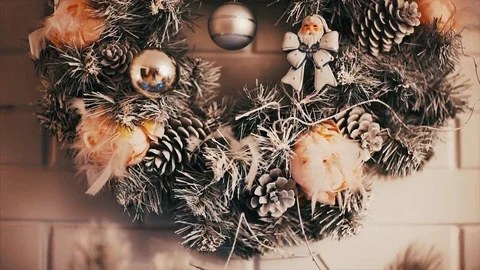 Christmas decorations 库存影片 83242531