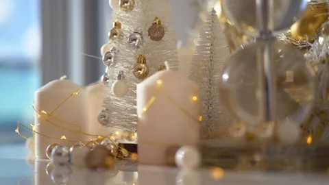 Christmas decorations Stock Footage 119460607
