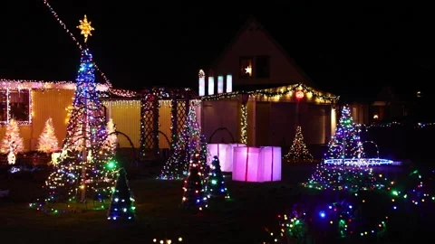 Christmas decorations Stock Footage 147676003