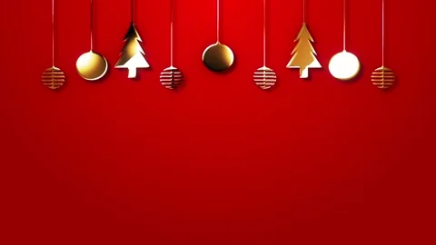 Christmas Decorations Stock Footage 220589332