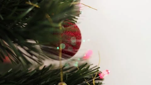 Christmas decorations Stock Footage 257933843