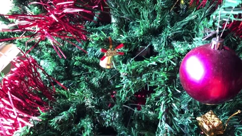 Christmas decorations Stock Footage 258199719