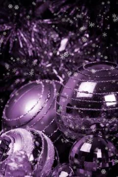 Christmas decorations Stock Illustration