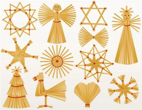 Christmas decorations Stock Illustration