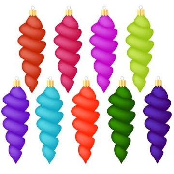 Christmas Decorations Ilustración de archivo