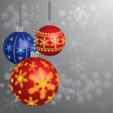Christmas Decorations Illustrazione stock