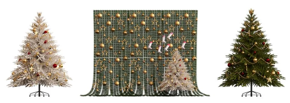 Christmas decorations Stock Illustration