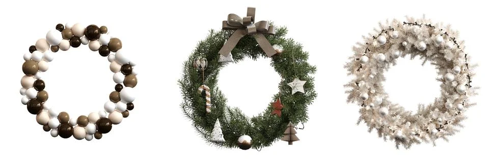 Christmas decorations Stock Illustration