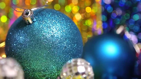 Christmas decorations / loop / background Stock Footage 57105802