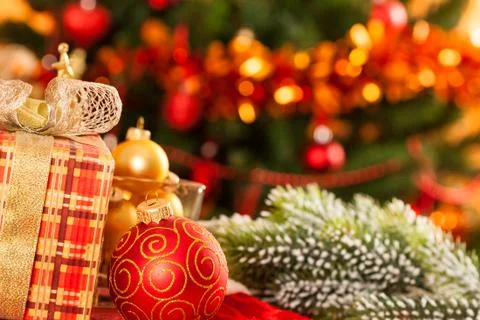 Christmas decorations Stock Photos