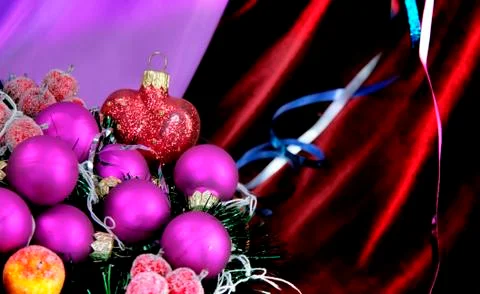 Christmas decorations Stock Photos