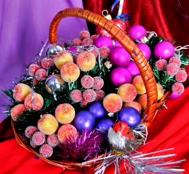 Christmas decorations Stock Photos