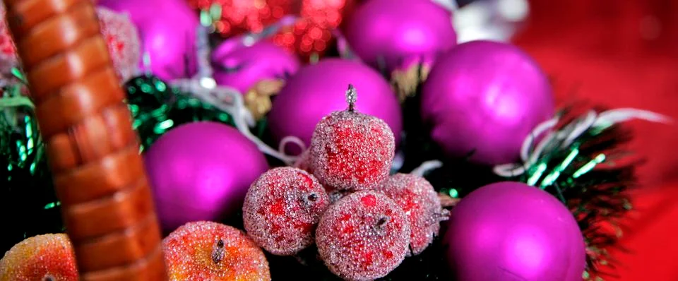 Christmas decorations Stock Photos