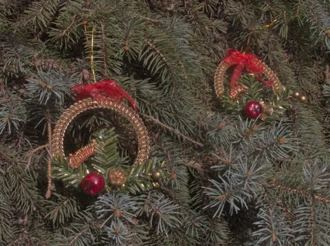 Christmas decorations Stock Photos