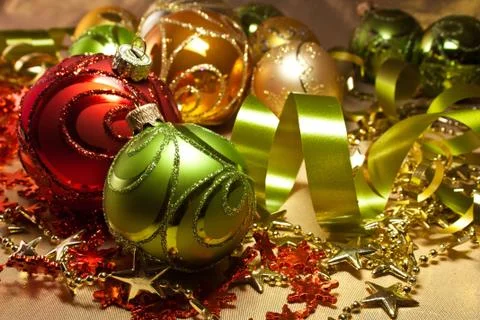 Christmas decorations Stock Photos
