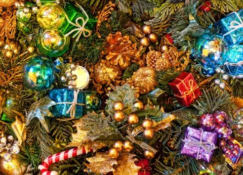 Christmas decorations Stock Photos