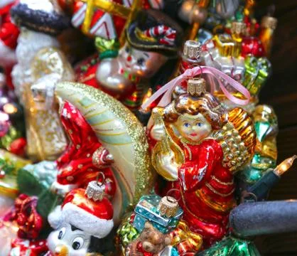 Christmas decorations Stock Photos