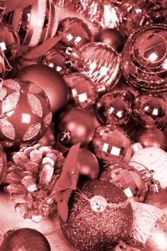 Christmas decorations Stock Photos