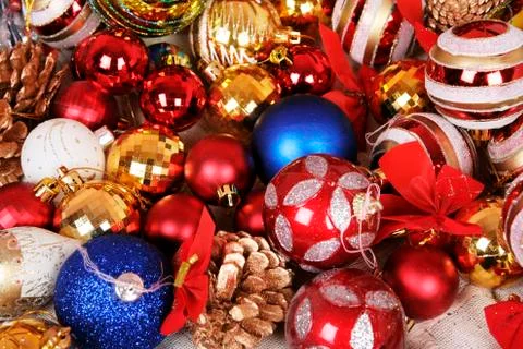 Christmas decorations Stock Photos