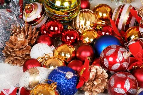 Christmas decorations Stock Photos