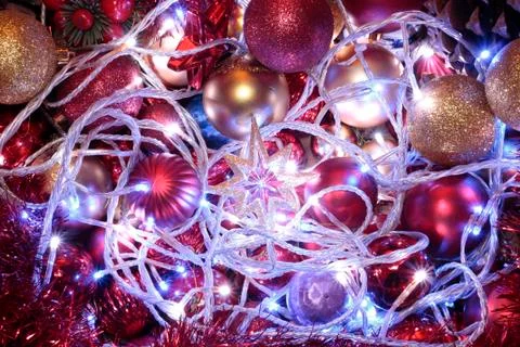 Christmas decorations Stock Photos