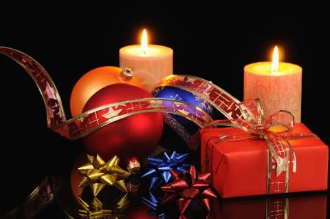 Christmas decorations Stock Photos