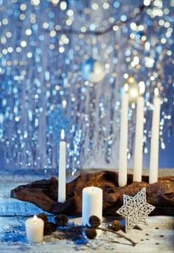 Christmas decorations Stock Photos