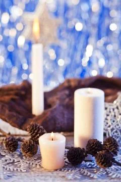 Christmas decorations Stock Photos