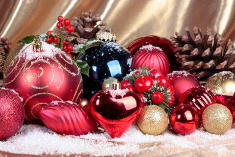 Christmas decorations Stock Photos