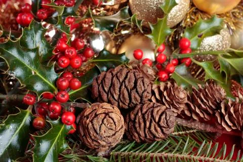 Christmas decorations Stock Photos