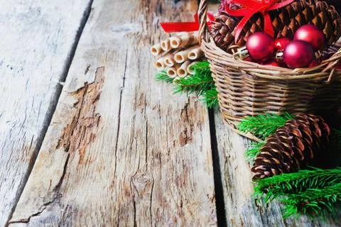 Christmas decorations Stock Photos