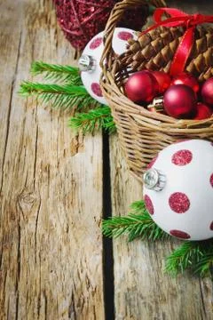 Christmas decorations Stock Photos