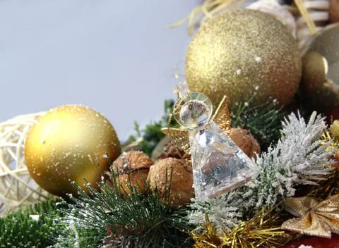 Christmas decorations Stock Photos