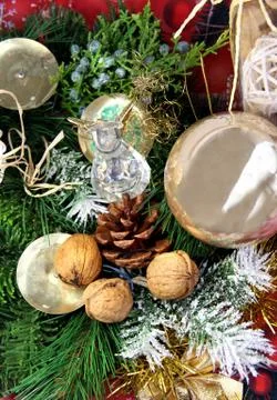 Christmas decorations Stock Photos