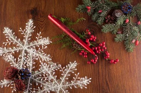 Christmas decorations Stock Photos