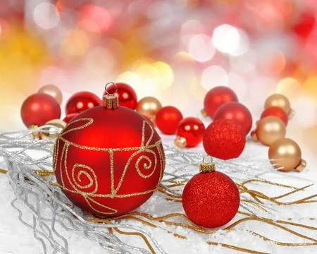 Christmas decorations Stock Photos