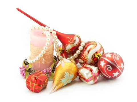 Christmas decorations Stock Photos