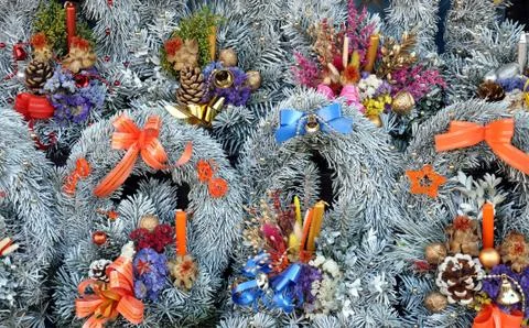 Christmas decorations Foto stock