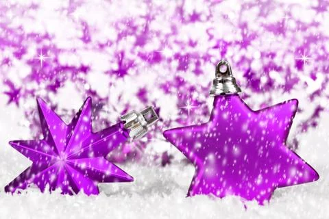 Christmas decorations Foto stock