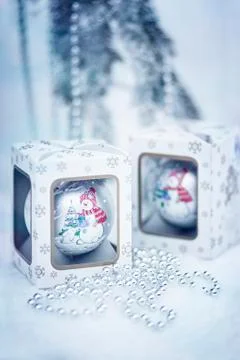 Christmas decorations Foto stock