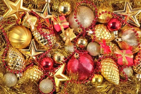 Christmas decorations Foto stock
