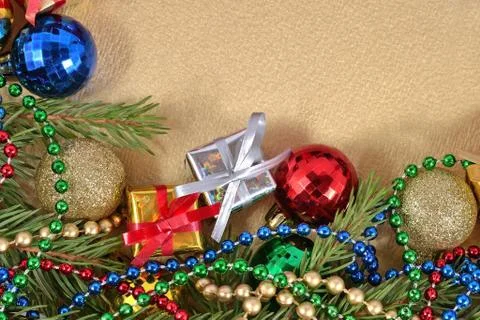 Christmas decorations Stock Photos