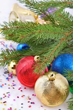 Christmas decorations Stock Photos