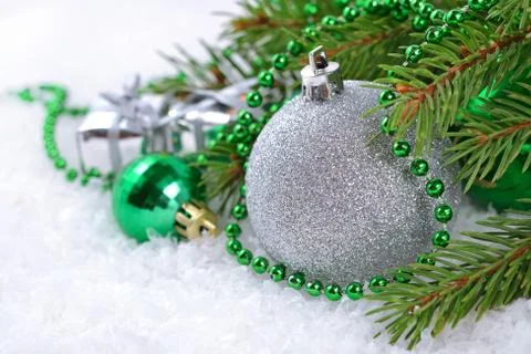 Christmas decorations Stock Photos