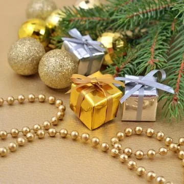 Christmas decorations Stock Photos