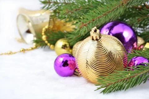 Christmas decorations Stock Photos
