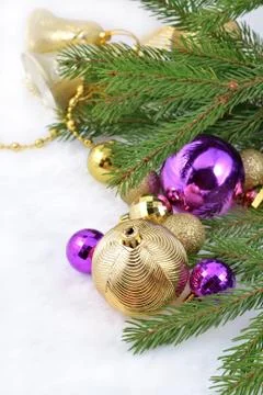 Christmas decorations Stock Photos